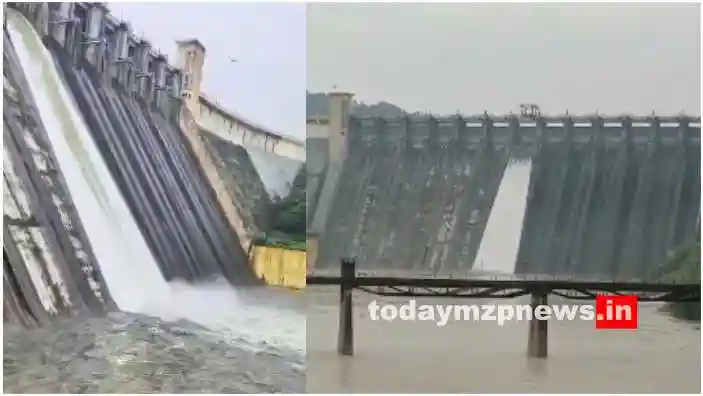 Sonbhadra All the dams in the district overflowed due to rain