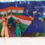 Sonbhadra Children celebrated Independence Day by dancing on patriotic songs