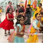 Sonbhadra Janmashtami was celebrated in Hello School