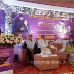 The installation ceremony of the newly elected president of Mirzapur Rotary Club Elite, Pooja Aggarwal, was completed and