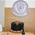 Varanasi Press conference of Professor Amit Patra Director of IIT BHU