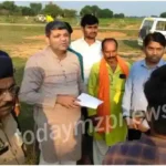 Before the arrival of CM Yogi Minister Ashish Patel inspected the venue