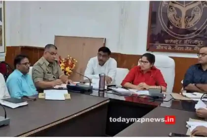 DM held a meeting regarding preparations for Shardiya Navratri fair in Mirzapur