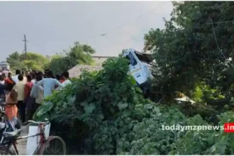 Four people injured in two road accidents in Mirzapur one serious