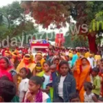 Halia Ganesh idol immersed after taking out procession
