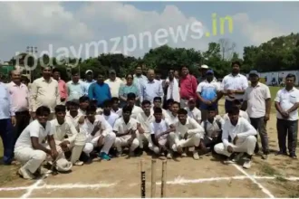 Kachhwa The city area won the 19-year-old cricket competition