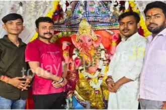 Kachhwa The idol of Lord Ganesha was installed with great joy