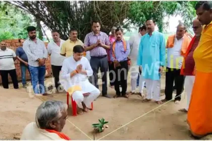 Mirzapur Beautification of Hanuman temple complex in Chindlikh Gaharwar