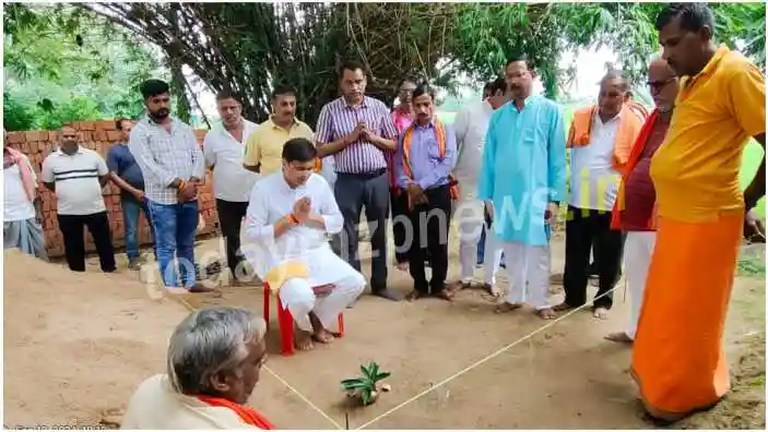 Mirzapur Beautification of Hanuman temple complex in Chindlikh Gaharwar