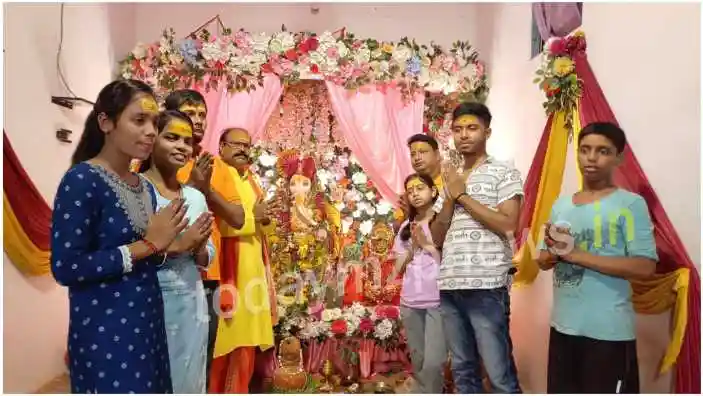 Mirzapur Grand feast organized on Ganesh Chaturthi