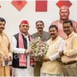 Mirzapur Kayastha Society Courtesy visit held in presence of Akhilesh Yadav