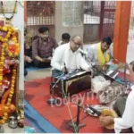 Mirzapur Various programs held in Hanuman temple on Vaman Jayanti