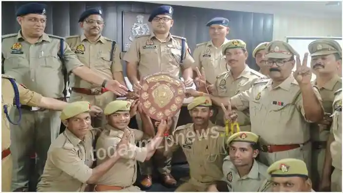 Mirzapur team won the 27th inter-district shooting sports and alarm efficiency race competition