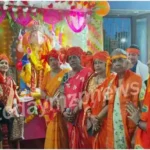 Mirzapur. Ganapati Bappa was installed with great pomp in the old age home