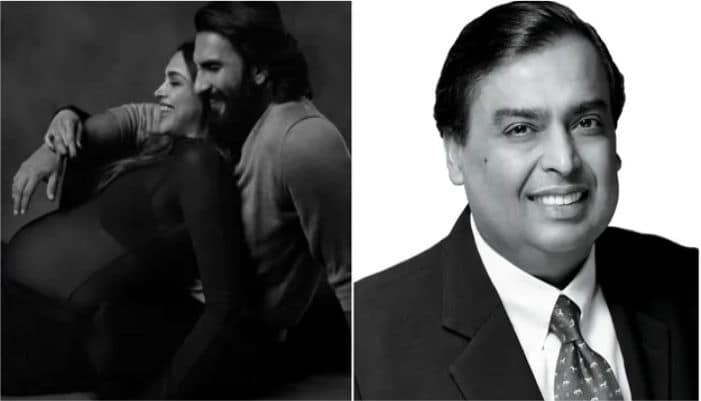 Mukesh Ambani arrives to meet Deepika Padukone and Ranveer Singh after the birth of their daughter