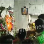 Sapt Sagar pond in Vindhyachal Annual decoration of Lord Ganesha temple