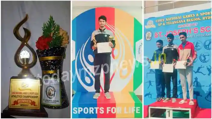 Saurabh Kumar of Bajaj School won gold medal in National Championship