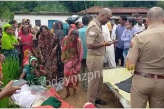 Sonbhadra A woman was murdered with a sharp weapon