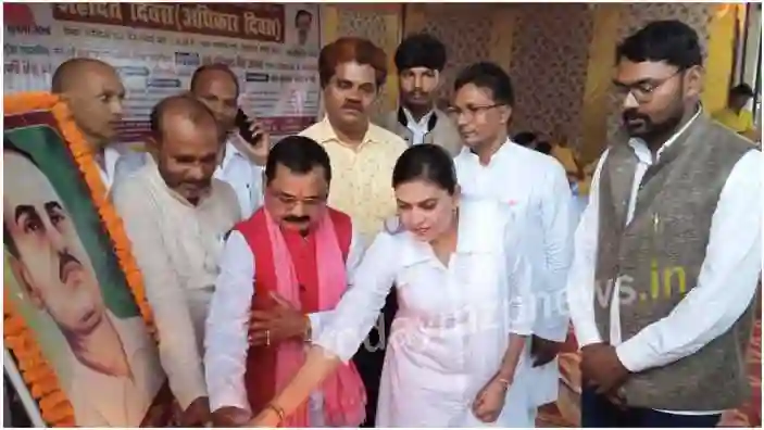 Sonbhadra Babu Jagdev Prasad path is useful for system change Dr Sushma Maurya