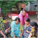 Sonbhadra Planting trees is essential for environmental protection Pushpa Singh
