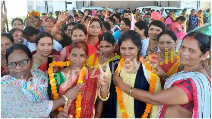 Sonbhadra Pratima Singh became the president of Anganwadi Employees Union