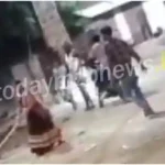 There was heavy stone pelting in Dhoomanganj police station area of ​​Prayagraj