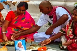 Unique tradition of Mirzapur here women do Pind Daan not men