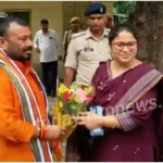 Uttar Pradesh government chairman Surendra Chaudhary reached Mirzapur