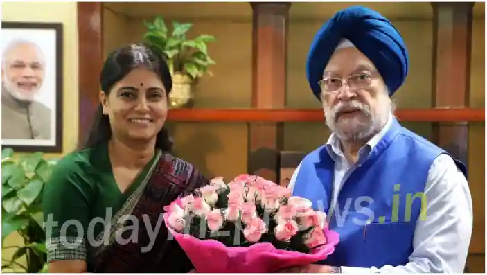 Anupriya Patel met Union Minister Hardeep Singh Puri in Delhi