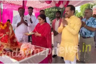 Cheelh Huge feast organized on Sharadiya Navratri inaugurated by District Magistrate