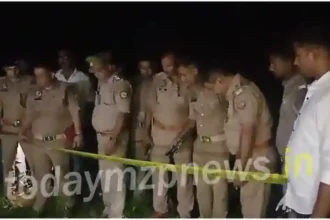 Encounter between police and miscreants before Navratri fair in Mirzapur, two arrested