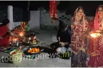 Mirzapur Women kept Nirjala fast and prayed for the longevity of their husbands