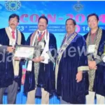 Professor RP Maurya received International Memorial Medal