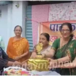 Rangoli competition organized on the eve of Deepawali