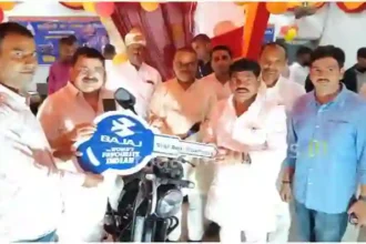 Sonbhadr. World first CNG bike Bajaj Freedom and Pulsar launched