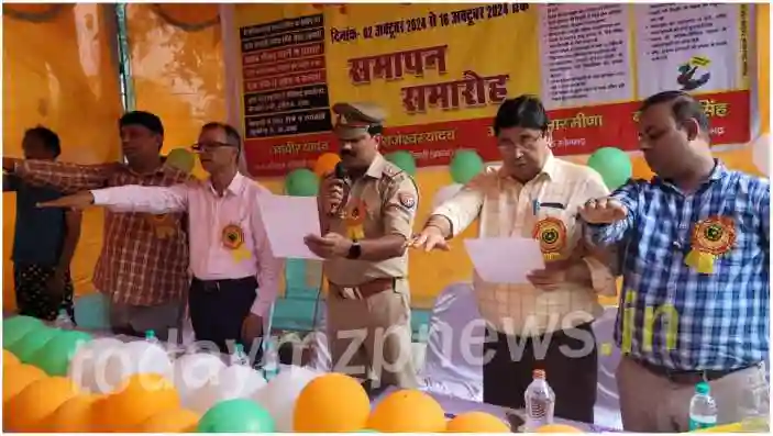 Sonbhadra Road safety fortnight concluded