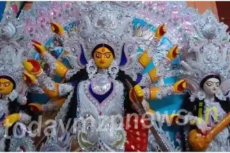 The idol of Maa Durga will be installed at Sundarghat in Mirzapur