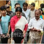 Union Minister Anupriya Patel arrived in the district