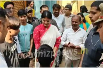 Union Minister Anupriya Patel arrived in the district