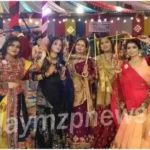 Women danced in Sonbhadra Dandiya Night 2-0