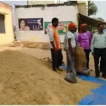 ADCO Chunar OP Yadav inspected paddy purchasing centres