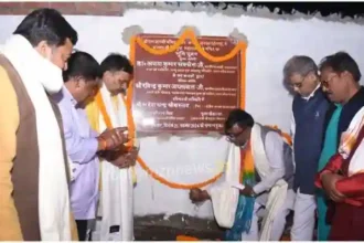 Ghorawal Minister performed the Bhoomi Pujan of Lord Shri Chitragupt Temple