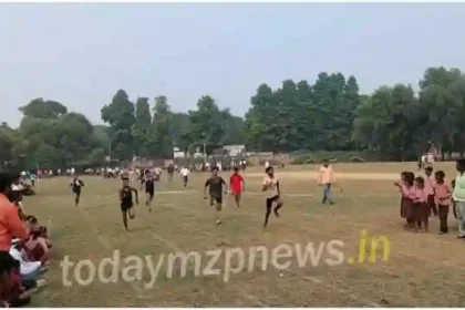 Jamalpur Block level children sports competition was organized on Wednesday