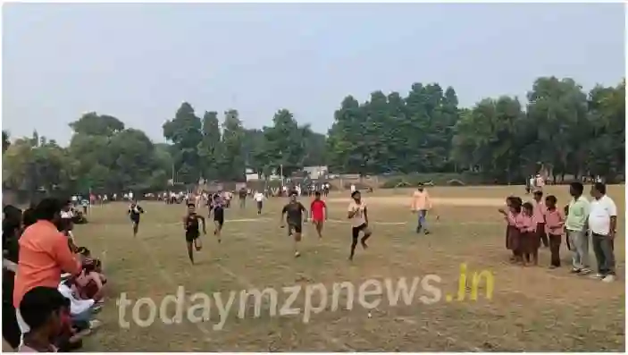 Jamalpur Block level children sports competition was organized on Wednesday