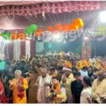 Organizing Shrimad Bhagwat Katha in Mujehra Acharya Rajesh Krishna Shastri