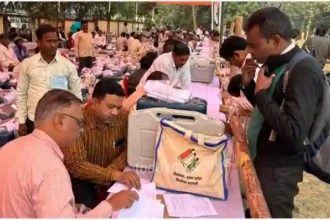 Polling parties are leaving for Mirzapur Majhwa assembly by-election