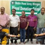 Robin Hood Army and NIFA blood donors donated blood