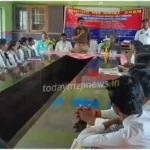 Sonbhadra Information on traffic rules given to children in school