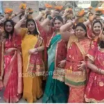 Sonbhadra The urn procession started from Shri Rani Sati Dadi Temple