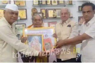 Sonbhadra Usha Pandey honoured with Sampati Devi Griha Lakshmi Samman